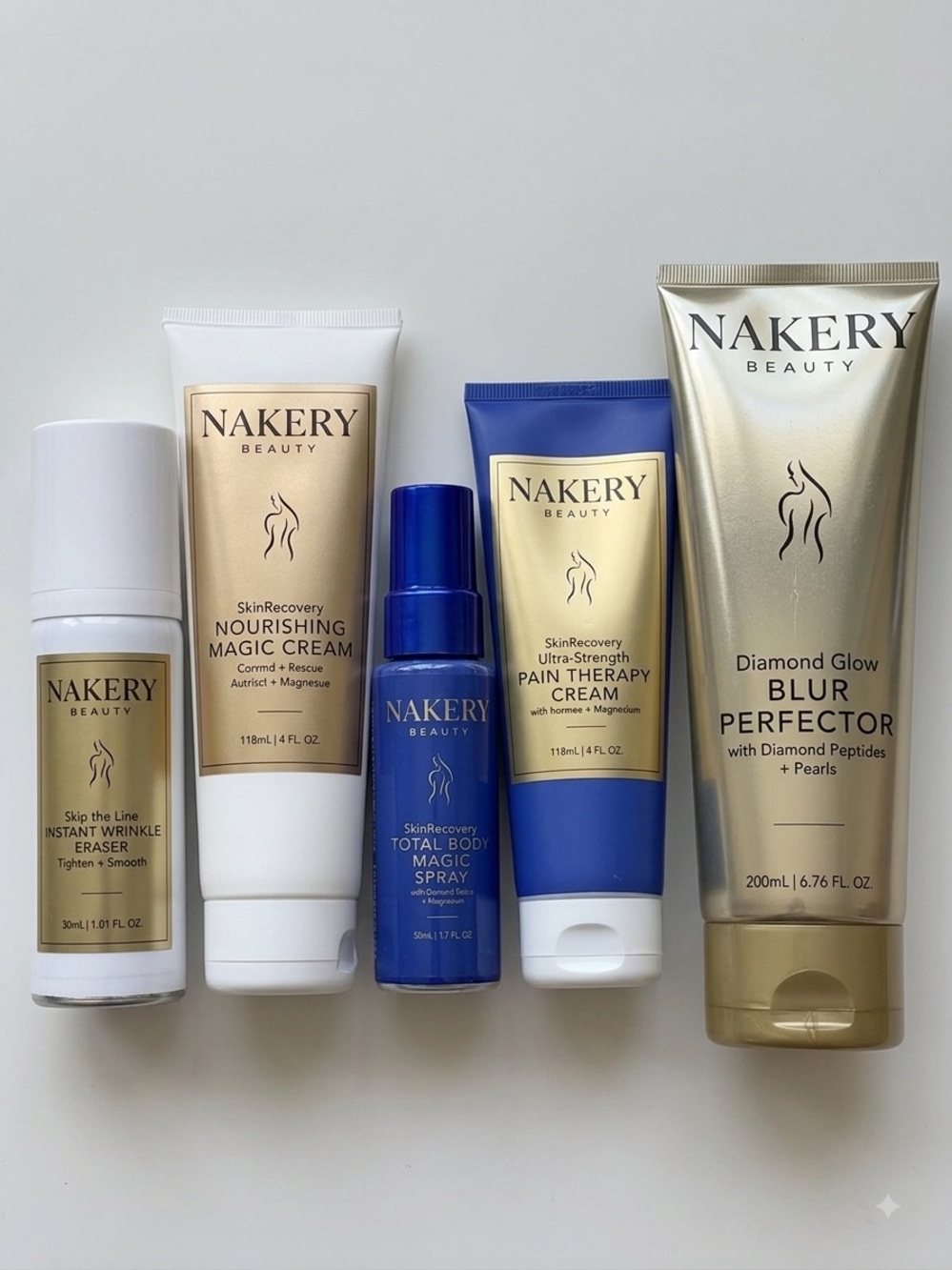 Nakery Skincare Beauty 5 Piece Bundle